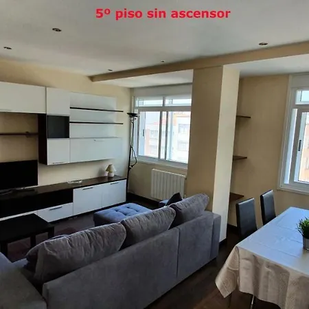 公寓 Coqueto De 2 En Zona Estacion Tren 拉科鲁尼亚